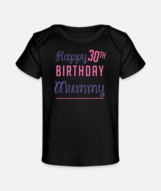 happy birthday mummy t shirt baby